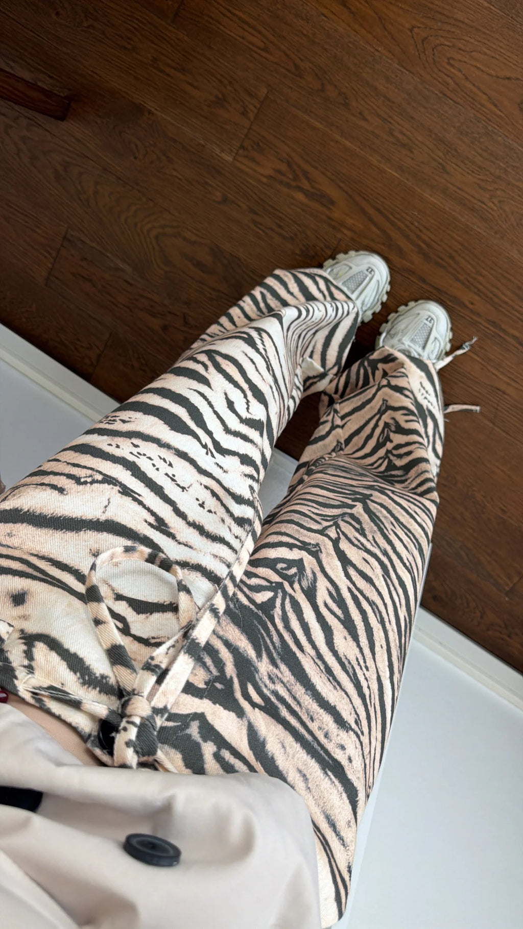 Zebra Print Pants