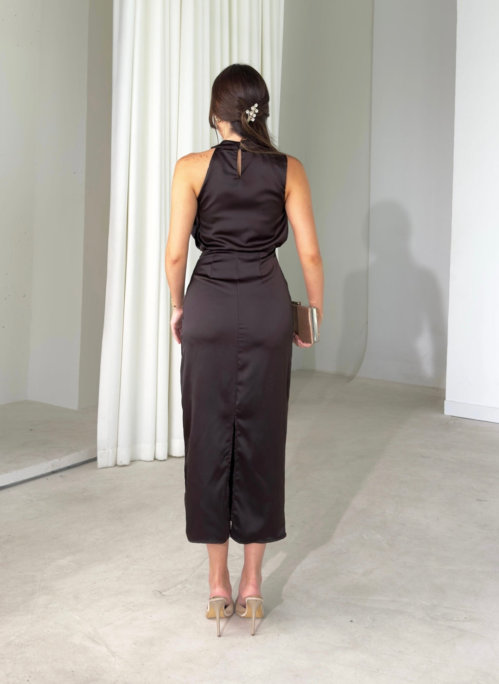 Satin Dress