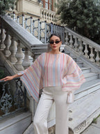 Pastel Breeze Cape Top