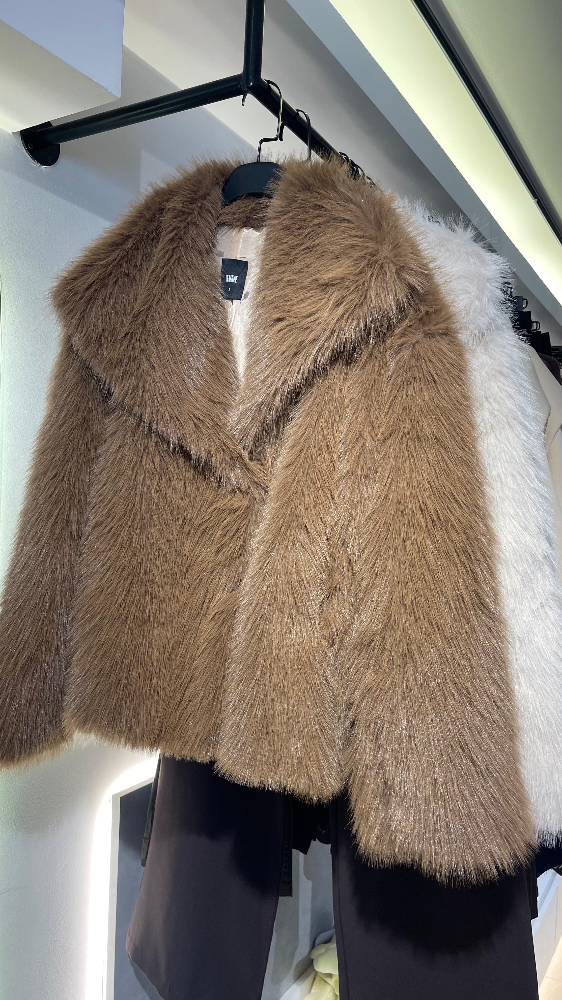 Camel fur Jacket