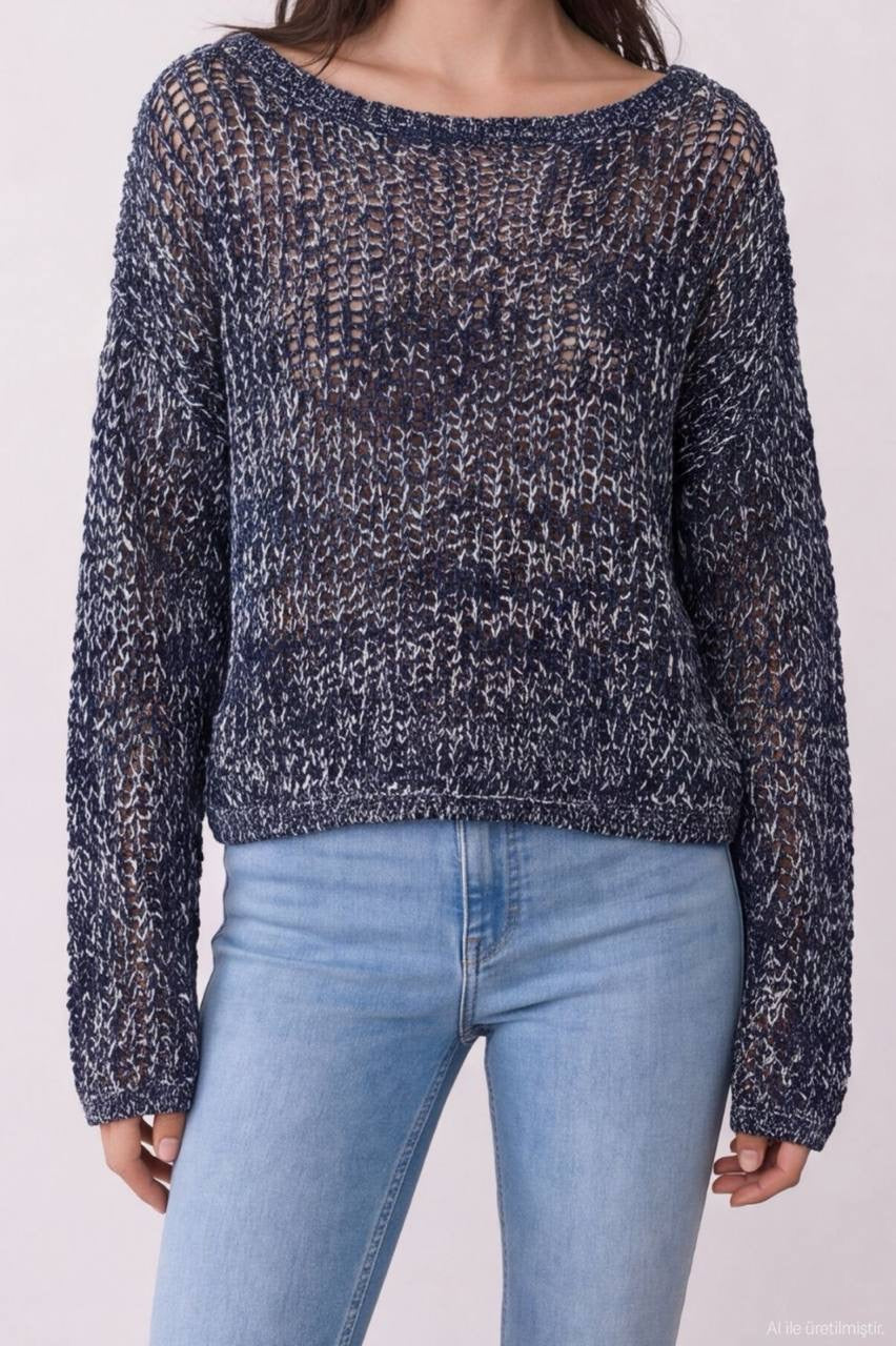 Open-Knit Sweater