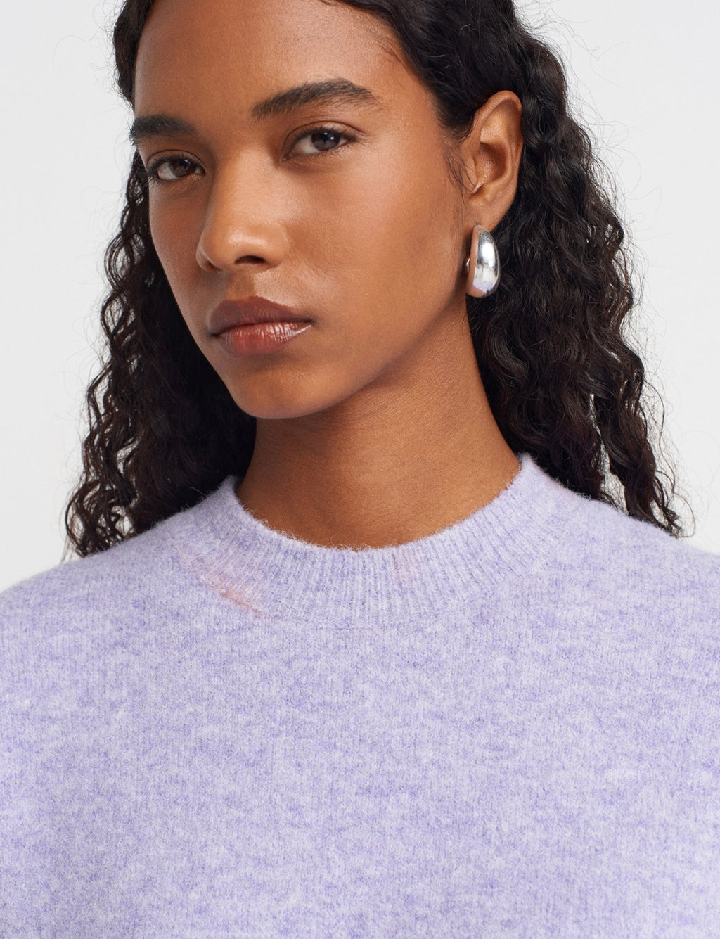 Purple Crew Neck