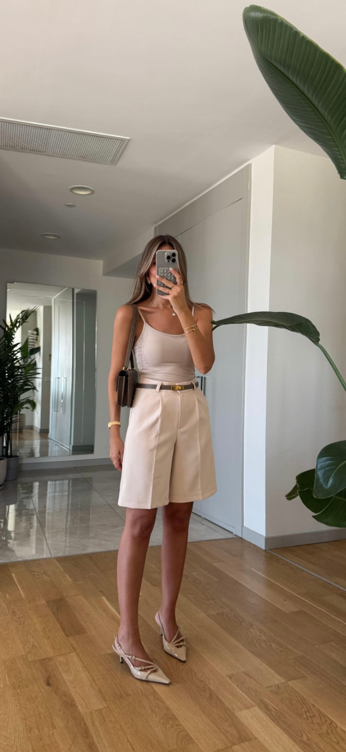City Shorts - Beige