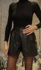 Leather Shorts