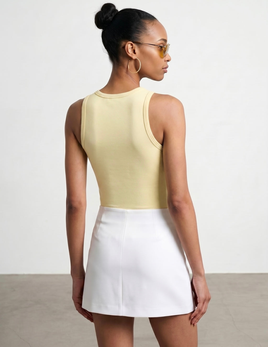 Heart Tank Top - Yellow