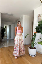 Bloom Maxi Skirt - Pink