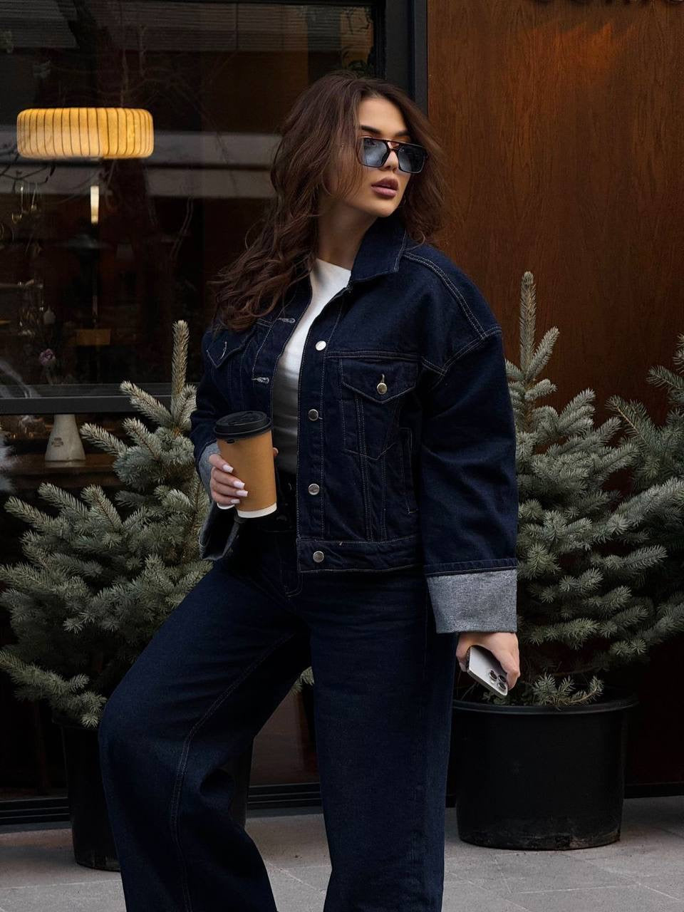 Navy Blue Jeans