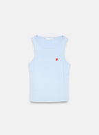 Heart Tank Top - Blue