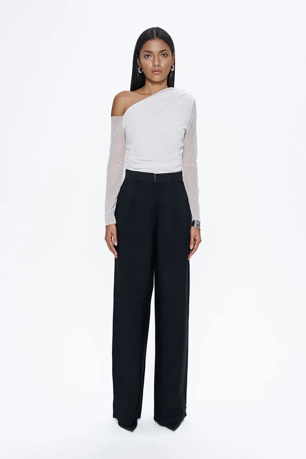 Tencel pants - Black