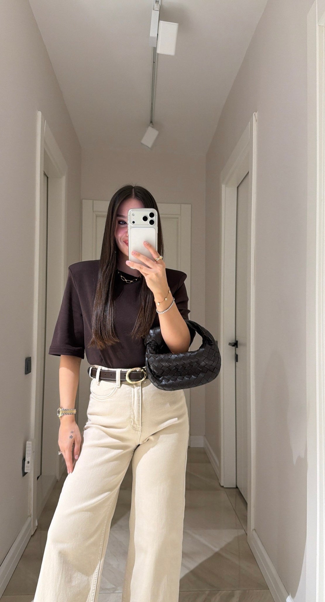 Zr Ankle Jeans - Beige