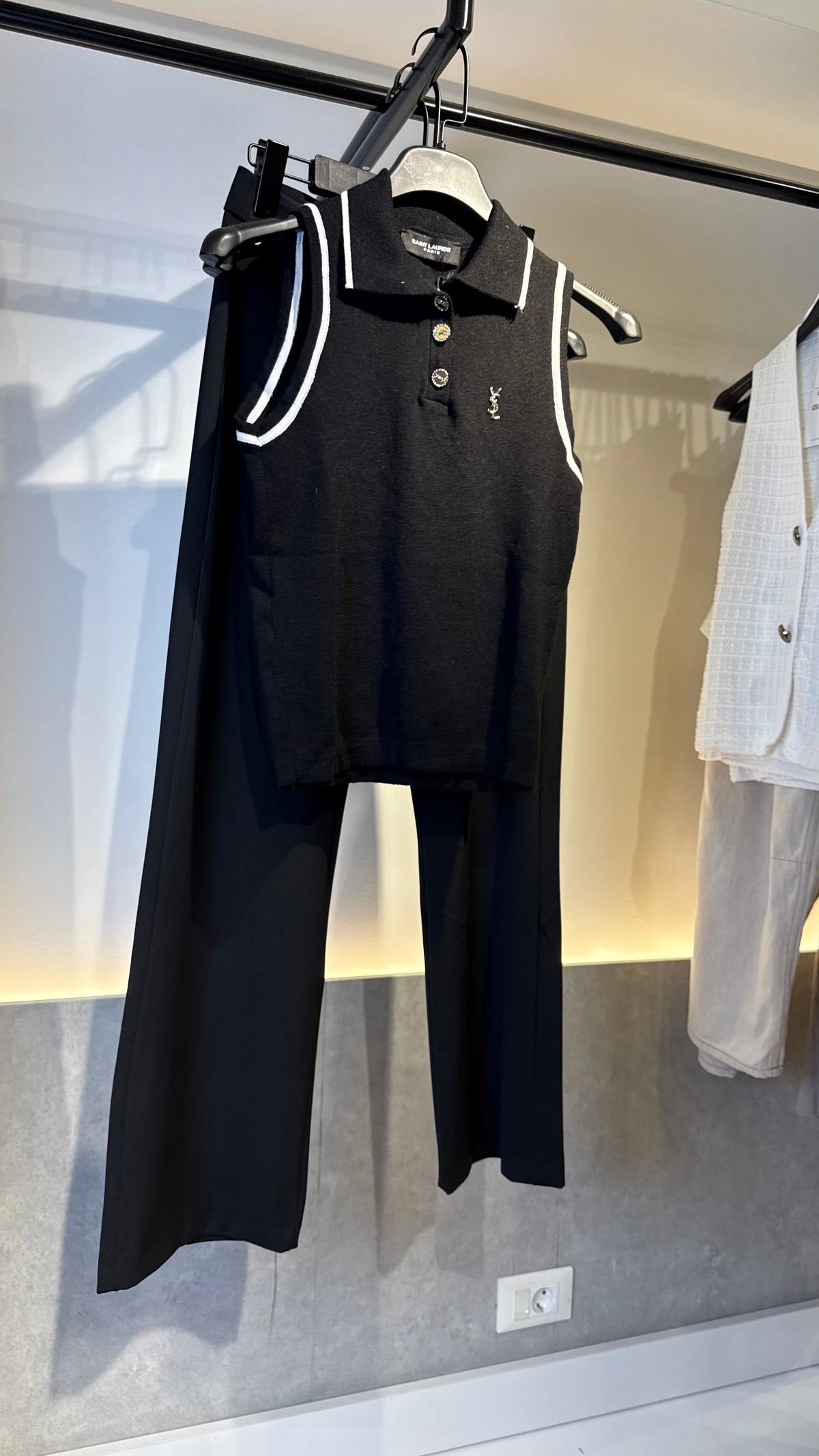 Ysl Top - Black
