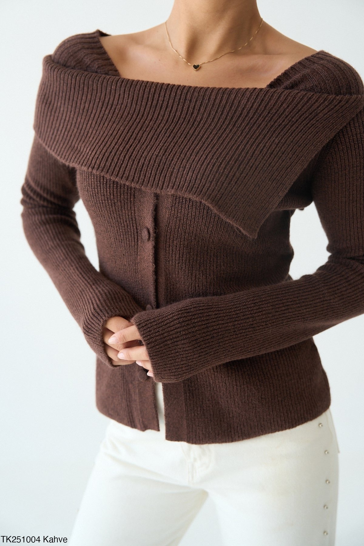Off-shoulder Sweater