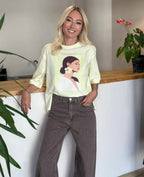 Brown ombre pant