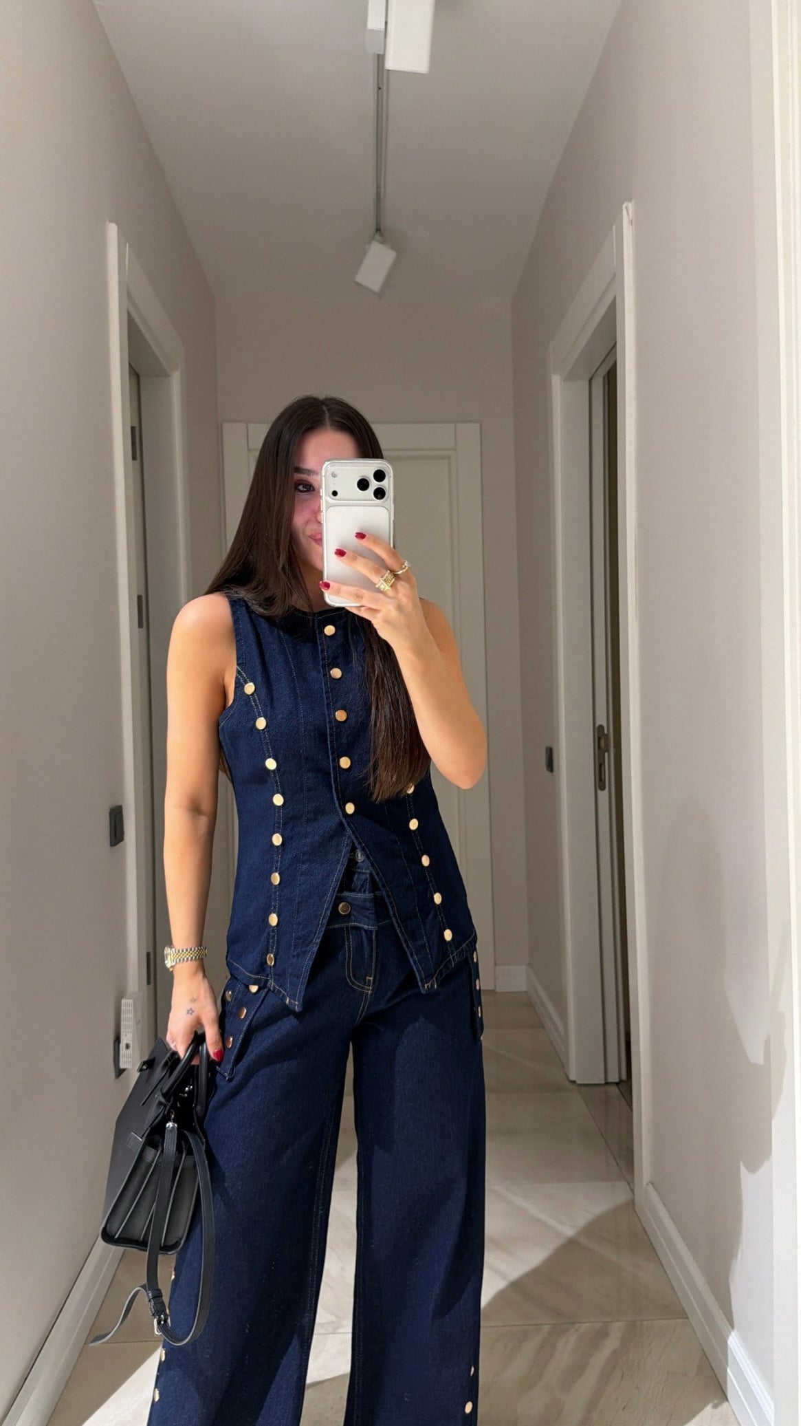 Iconic denim vest