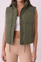 Puffer Vest - Olive