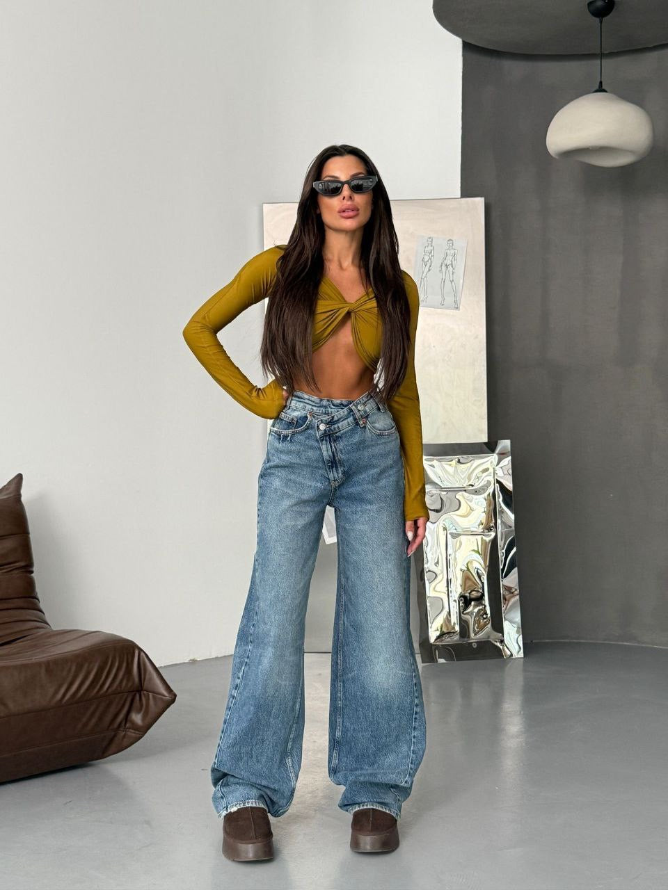 Trendi Light-Blue Jeans