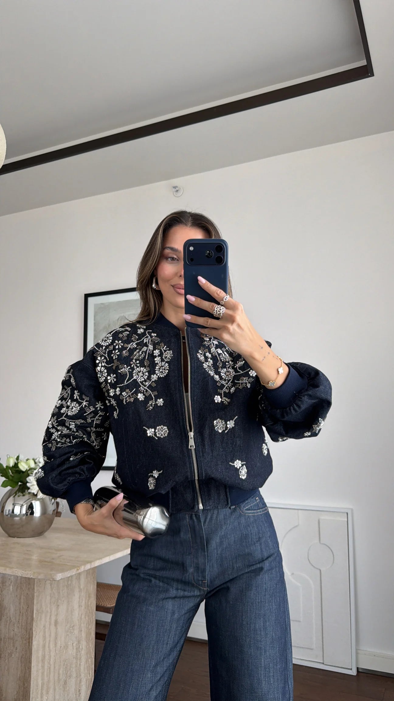 Bloom Bomber Jacket