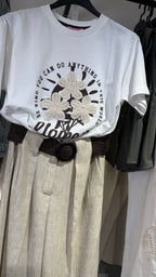 Belted Linen Pants