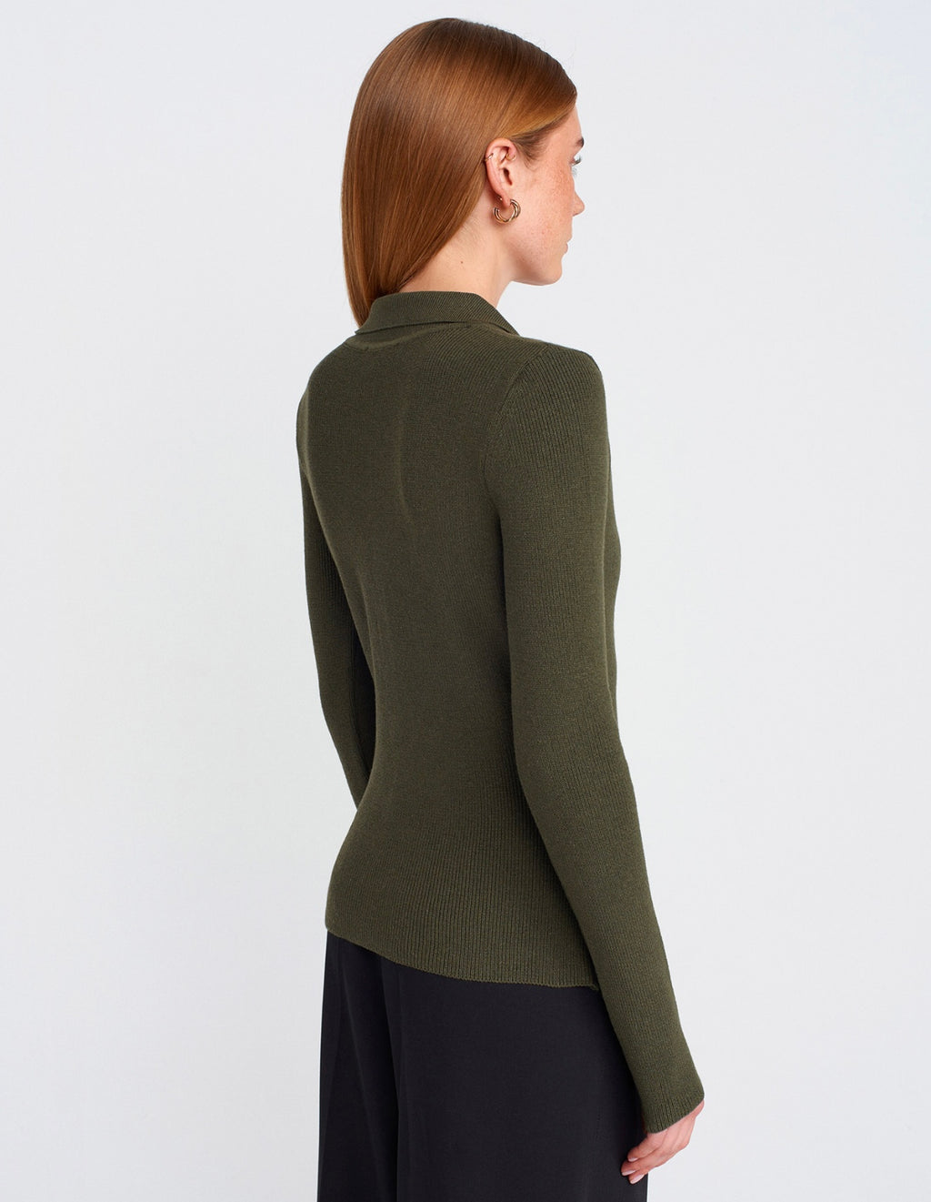 Mila Knit Top - khaki