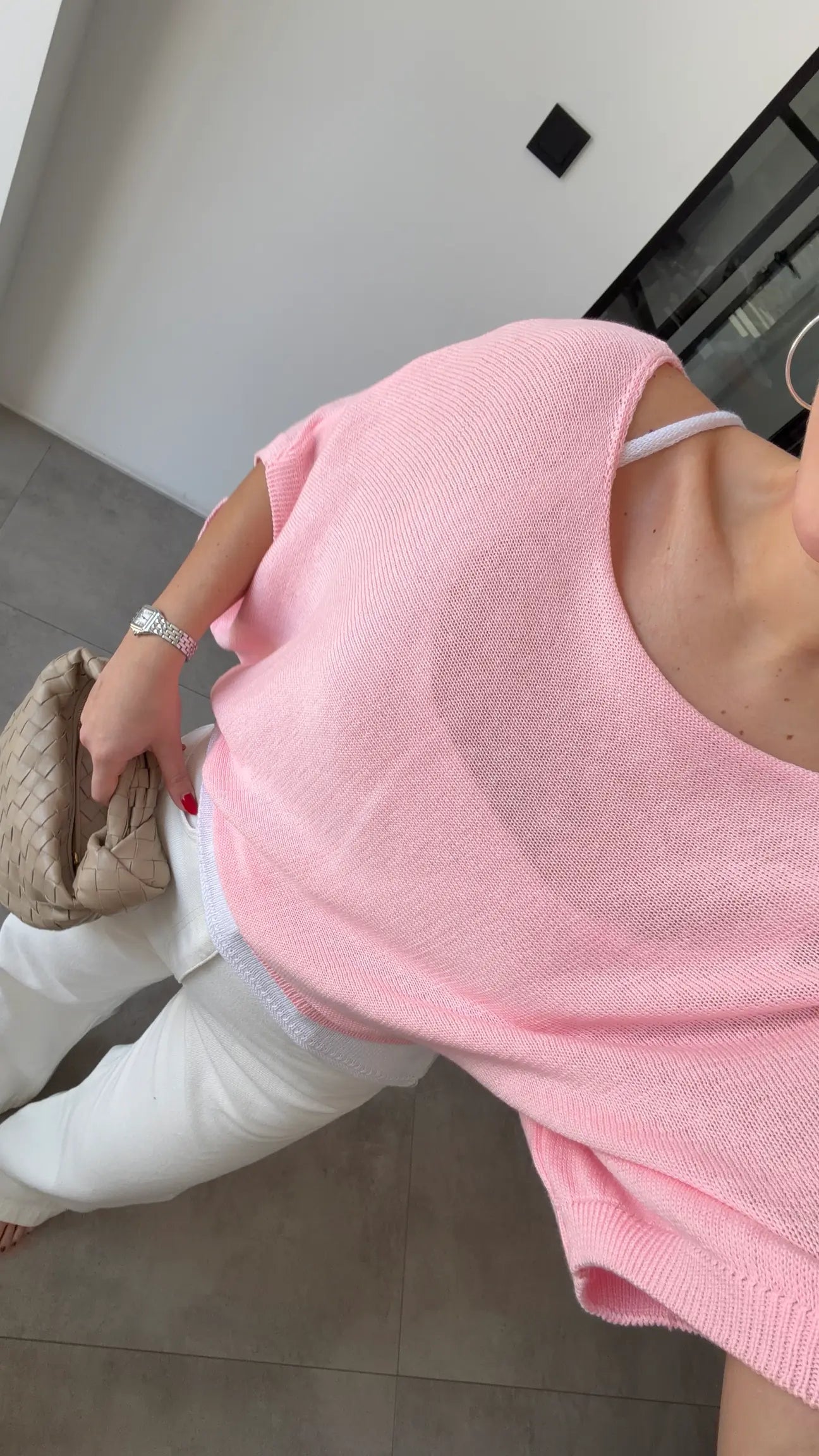 Knitwear Blouse - Pink