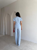 Waisted Suit - Blue
