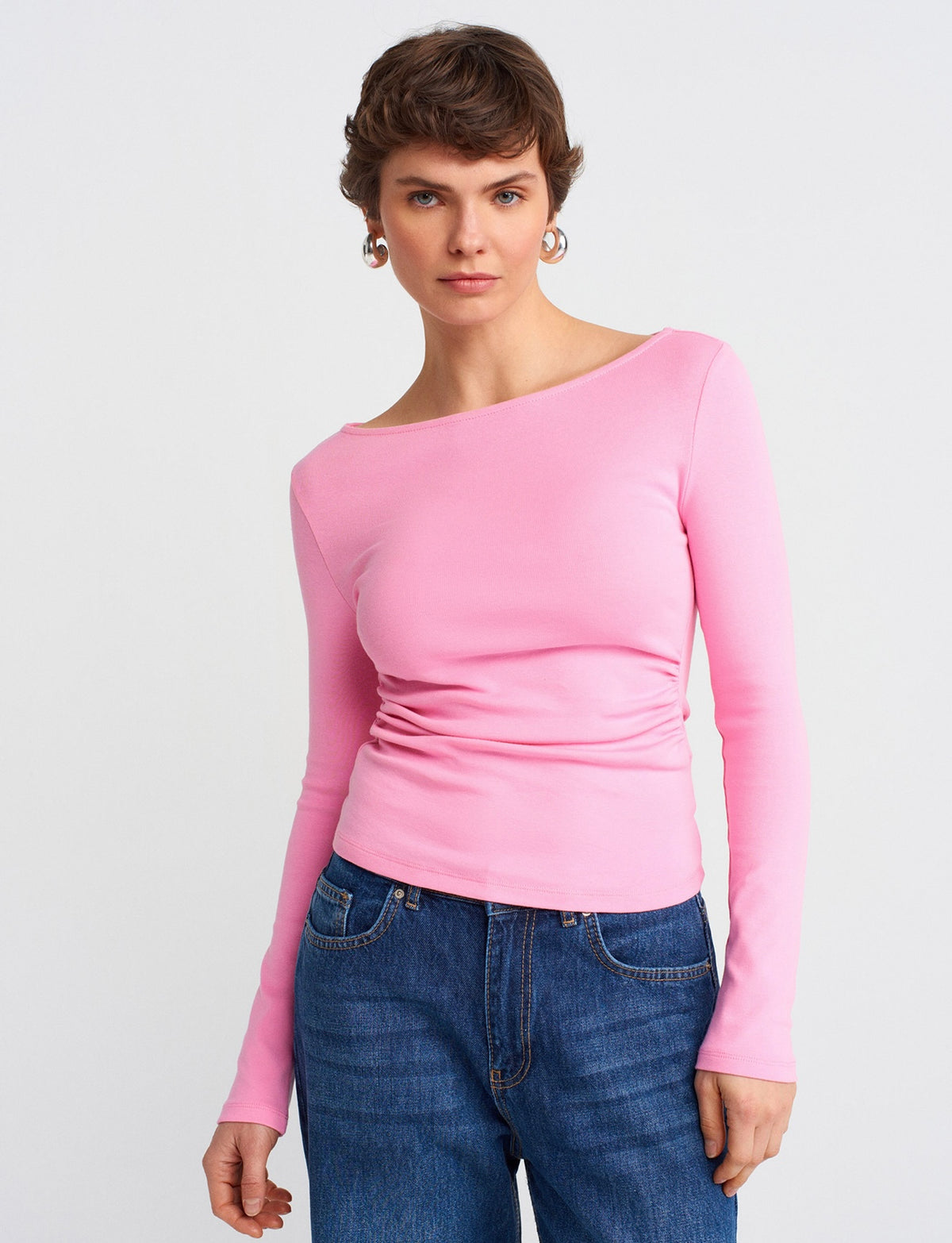 Boat Neck Top