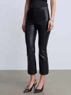 Dilvin Leather Pants - Black