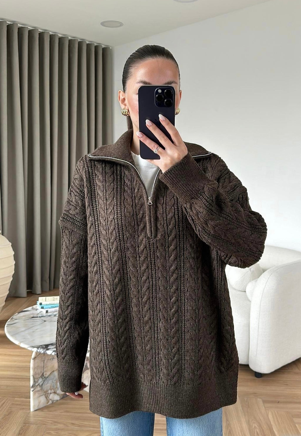 Brown jumper