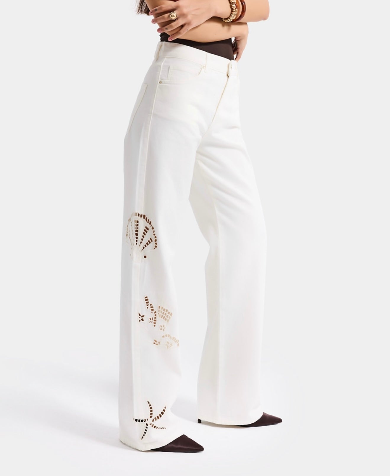 Shells Ecru Jeans