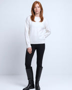 Classic Knit Sweater - Ecru