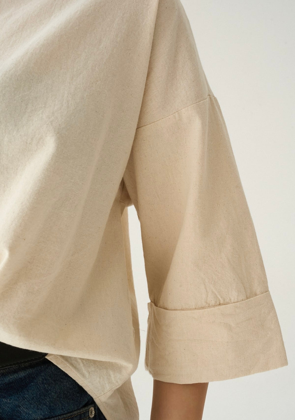 S.S Linen shirt - beige