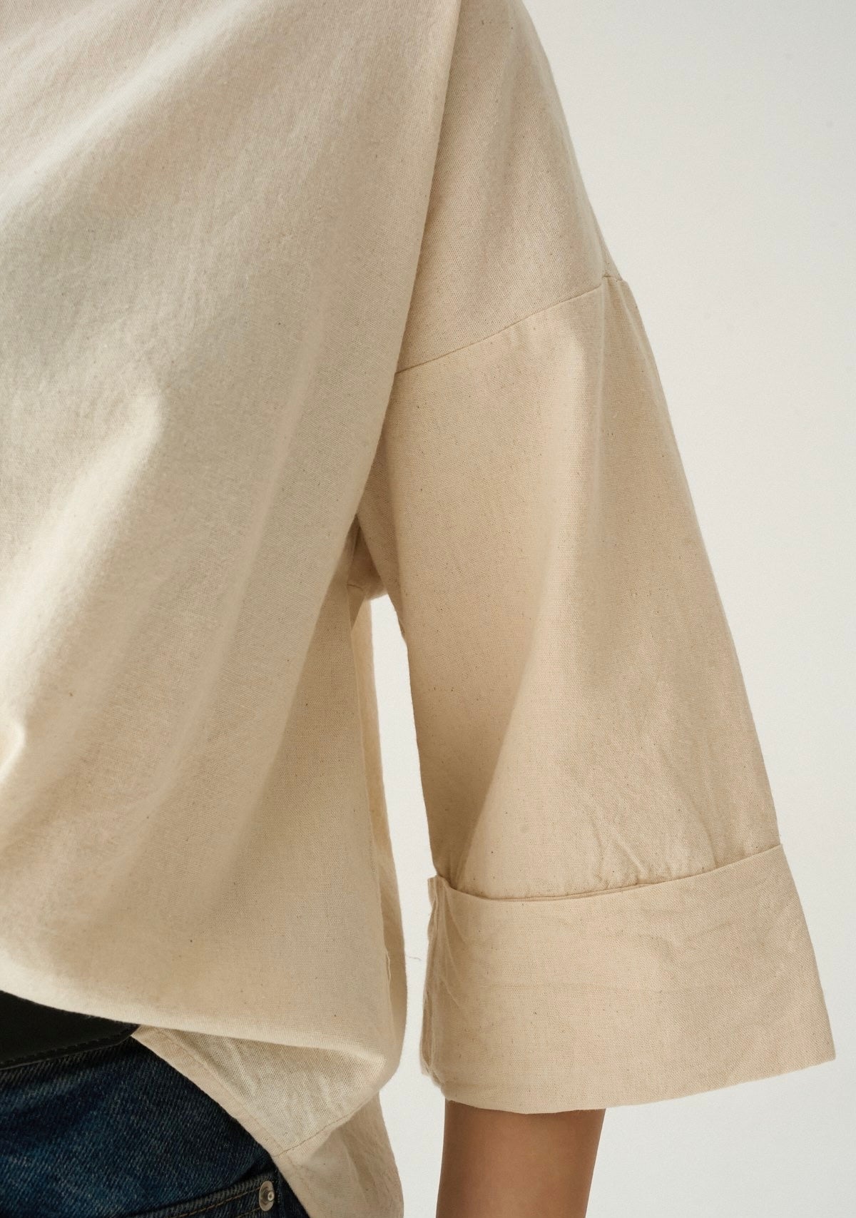 S.S Linen shirt - beige
