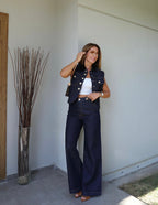 Vest-Denim Set