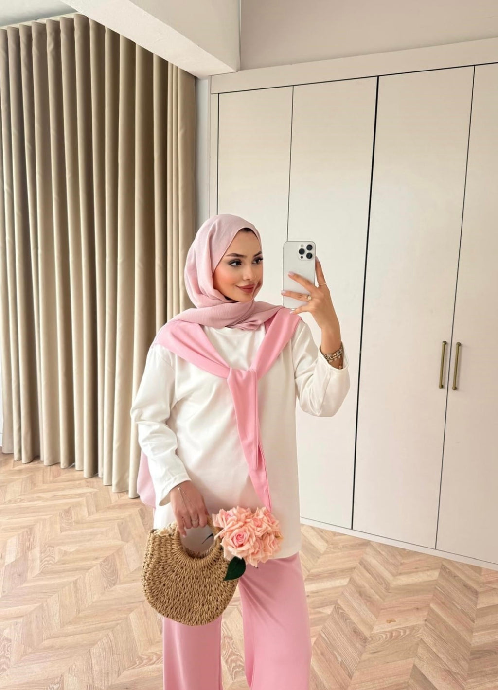 Twist Hijabi Set - Pink