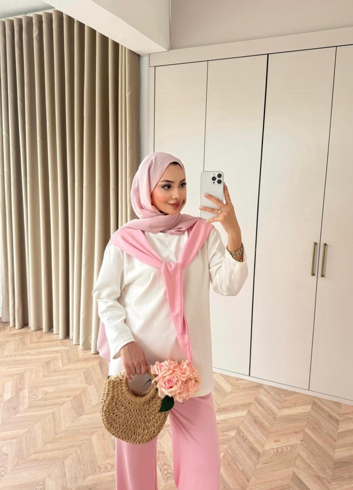 Twist Hijabi Set - Pink