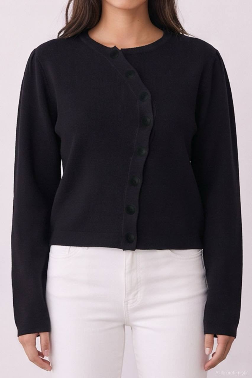 Curve Cardigan - Black