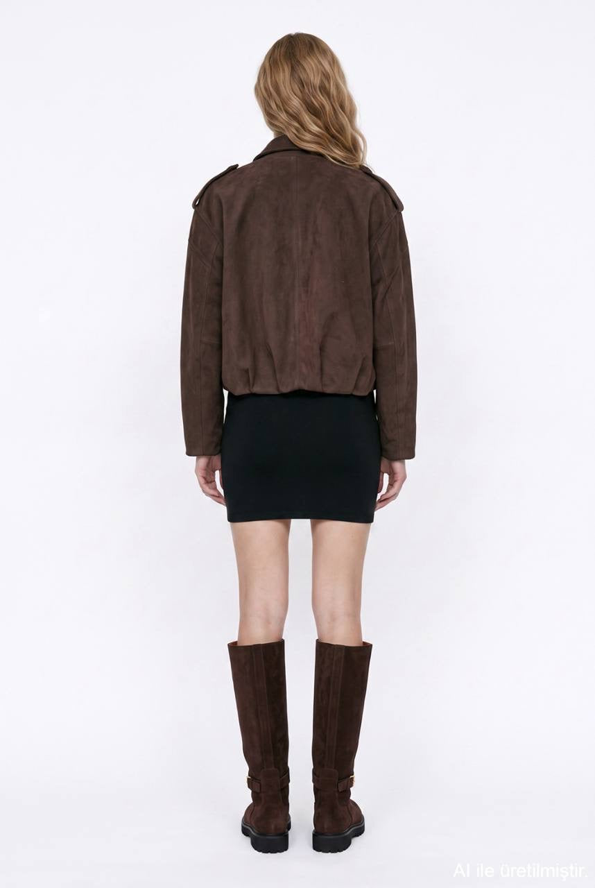 Cocoa Suede Jacket