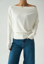 White Off-shoulder Top