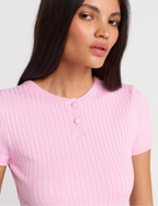 pink T-shirt