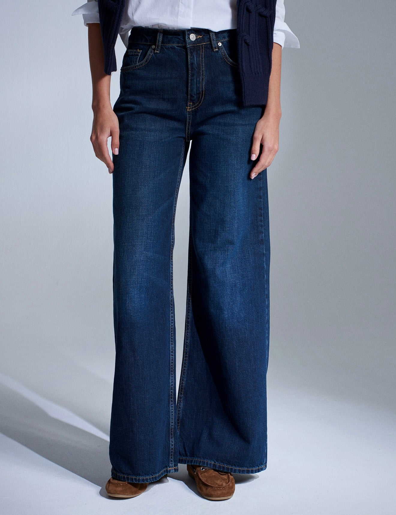 Dilvin Wide Leg Jeans