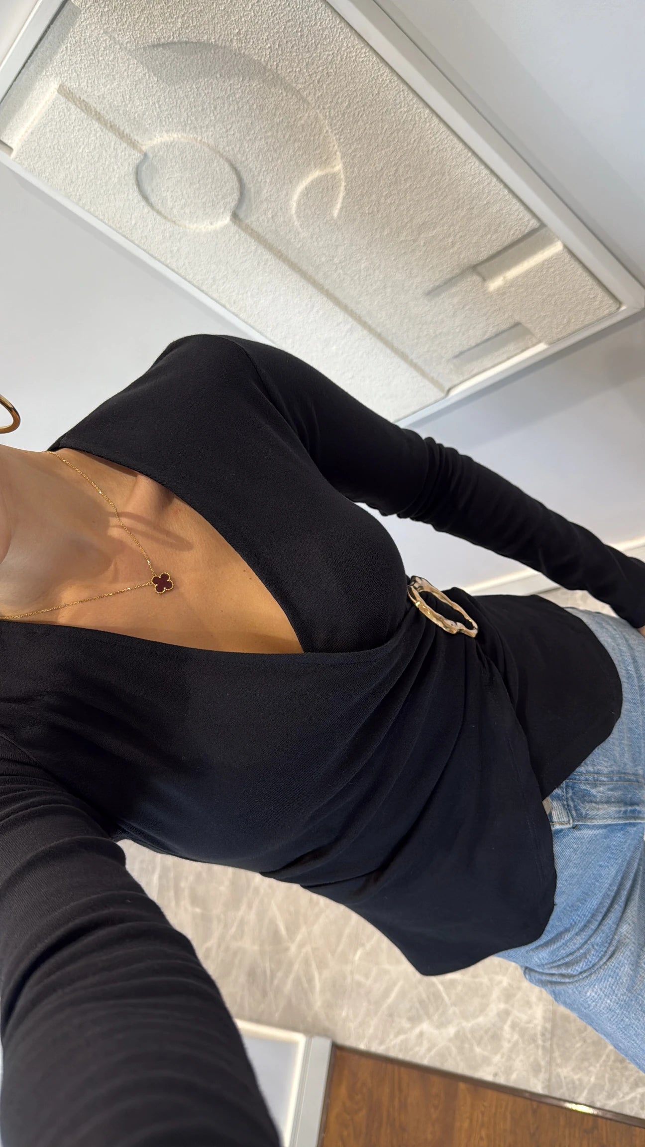 Buckled Blouse