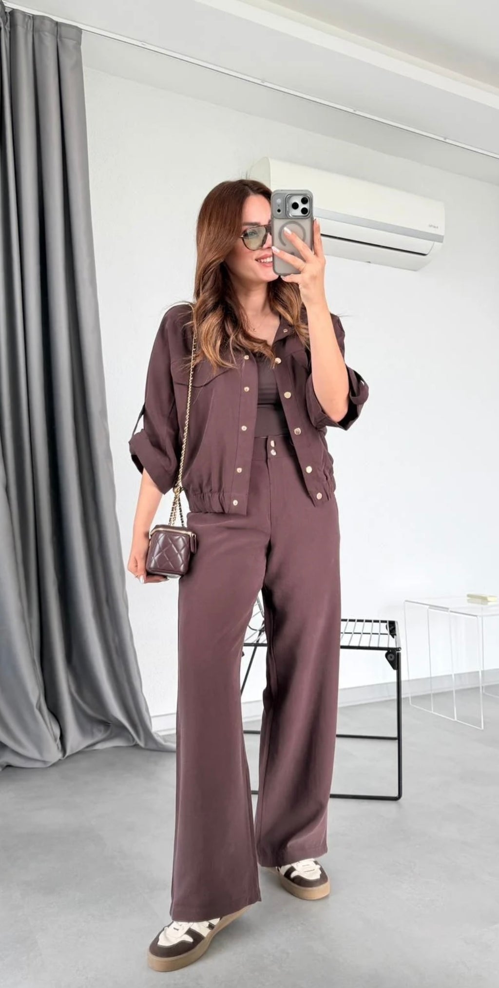Bomber set - Brown