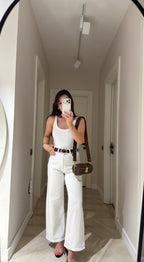 Zr Ankle Jeans - White