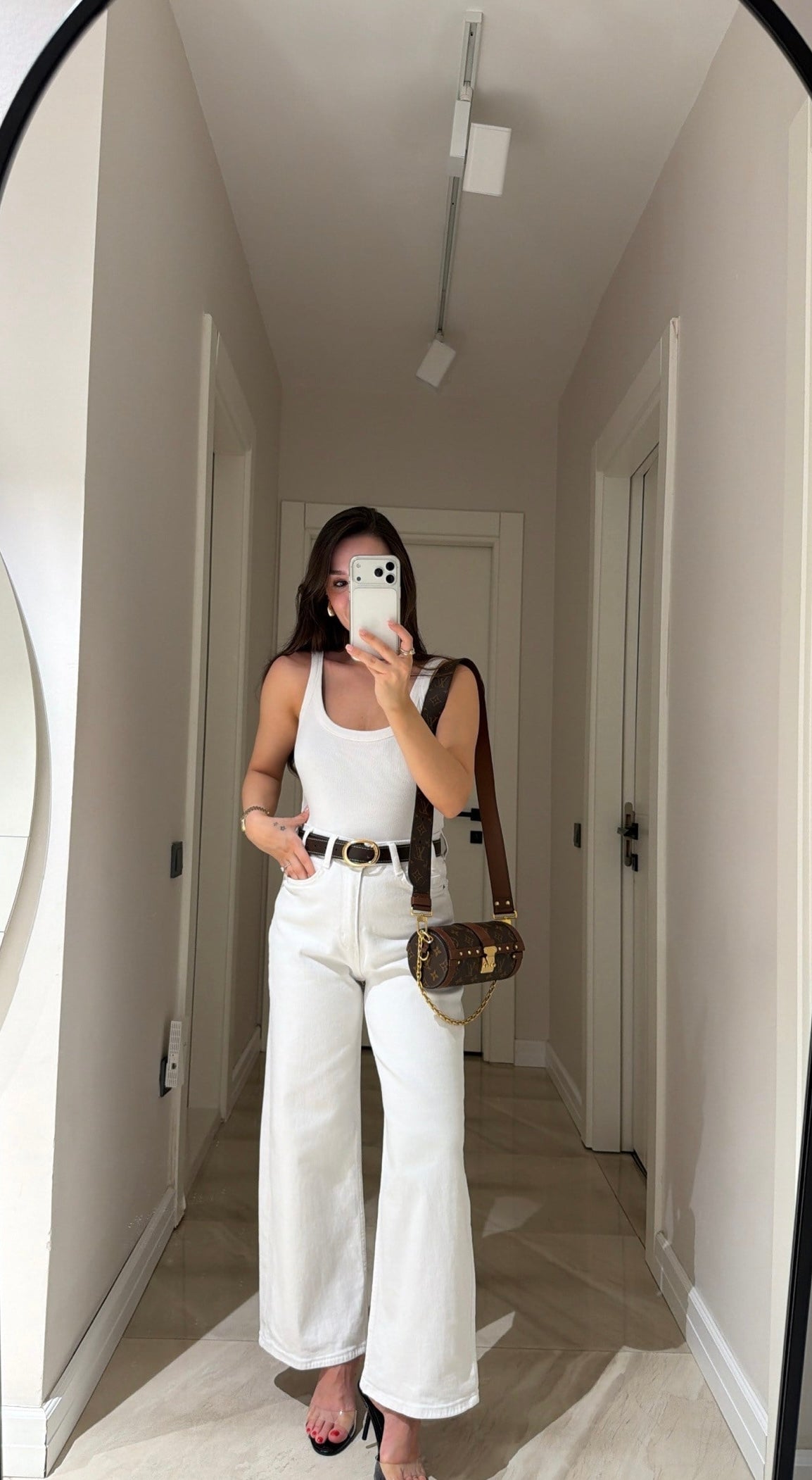 Zr Ankle Jeans - White