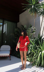 Beach Dress - Red