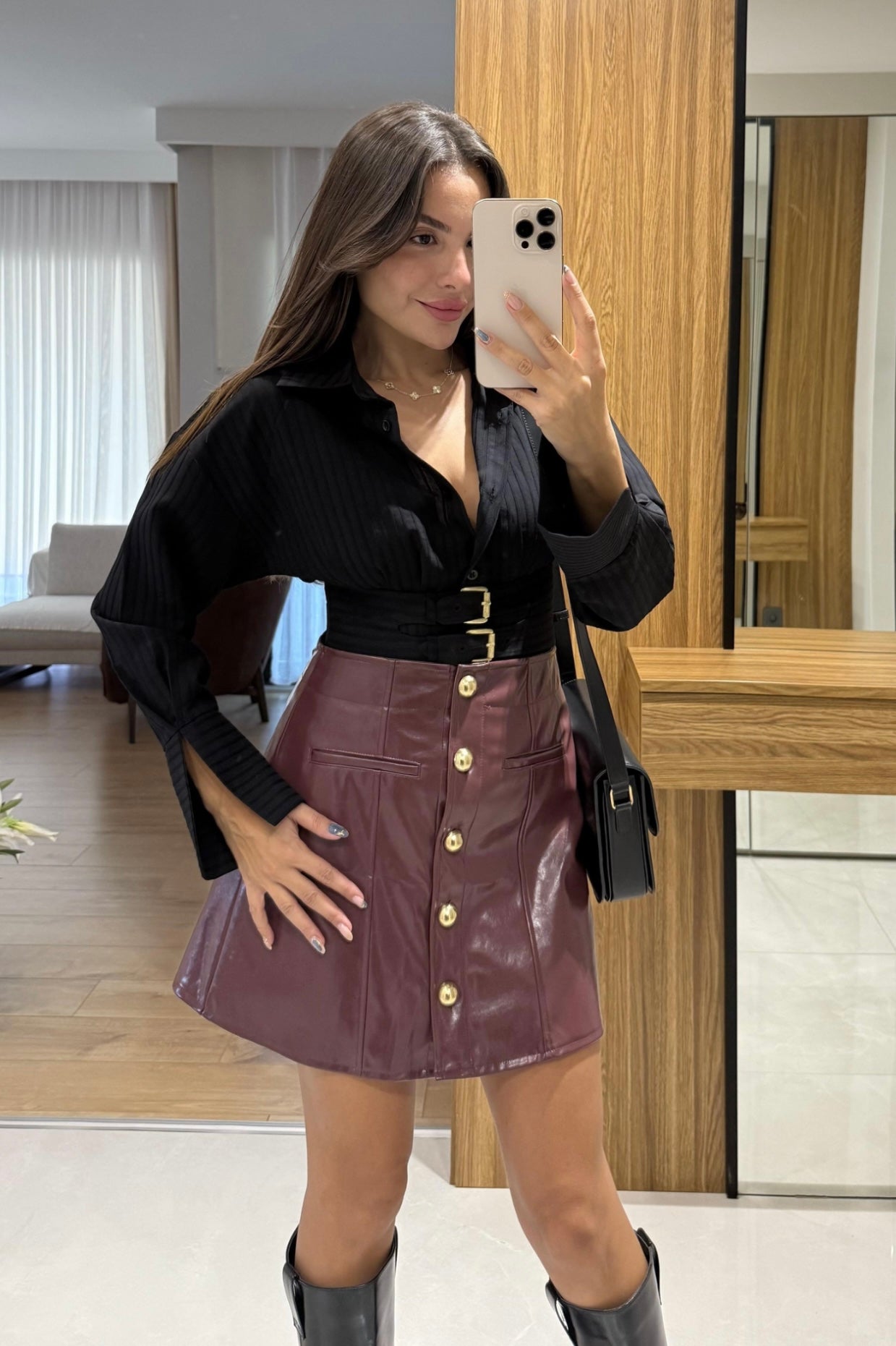 Belted Shirt