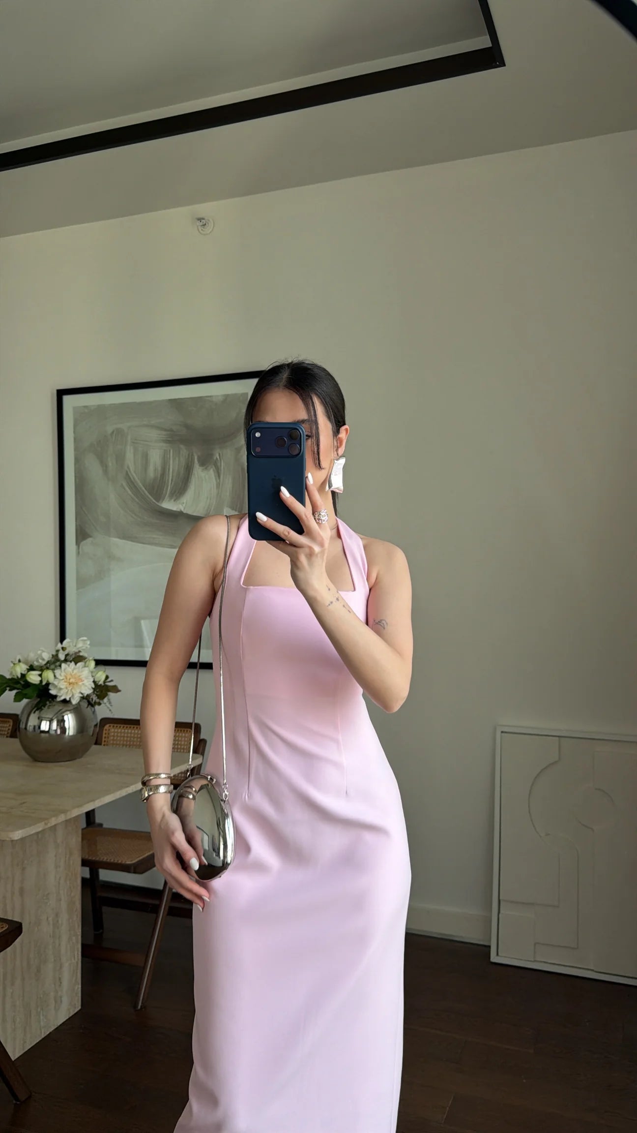 Halter-neck Dress