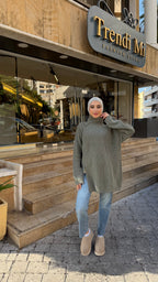 Zipper Sweater Mint
