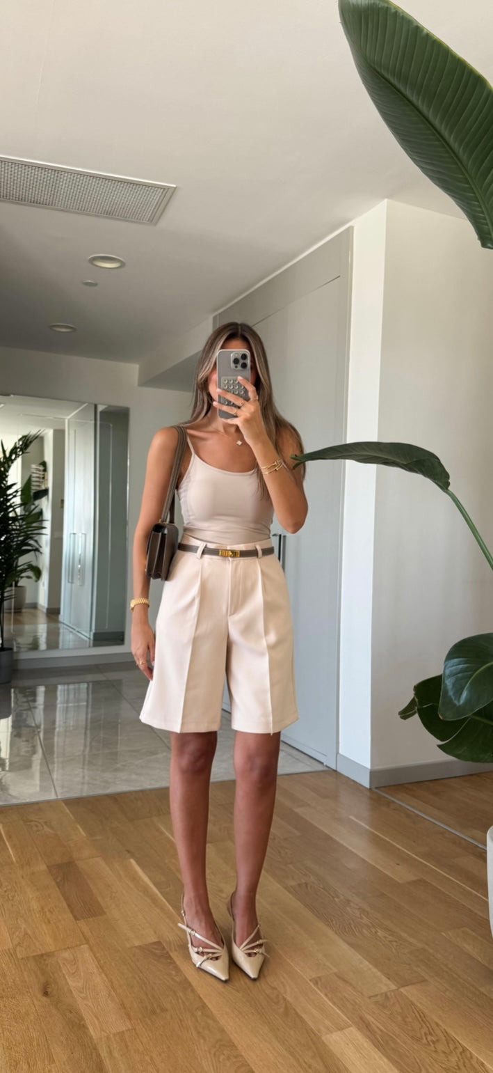 City Shorts - Beige