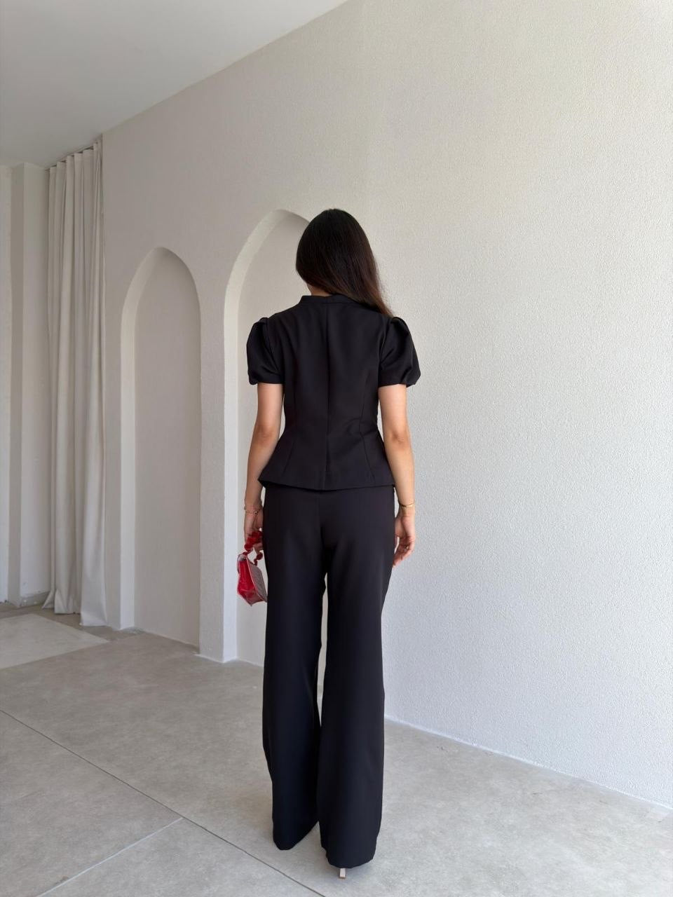 Waisted Suit - Black